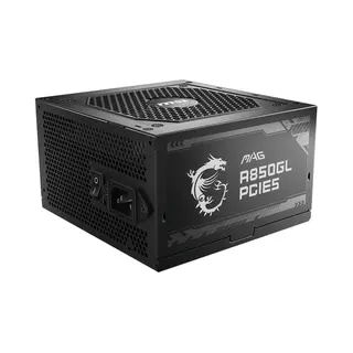Msi Mag A850GL PCIE5 power supply unit 850 W 20+4 pin Atx Atx Black