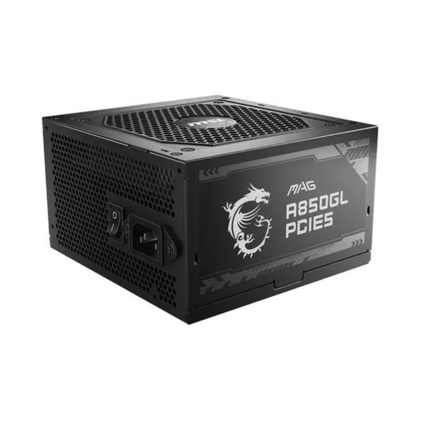 Msi Mag A850GL PCIE5 power supply unit 850 W 20+4 pin Atx Atx Black thumbnail