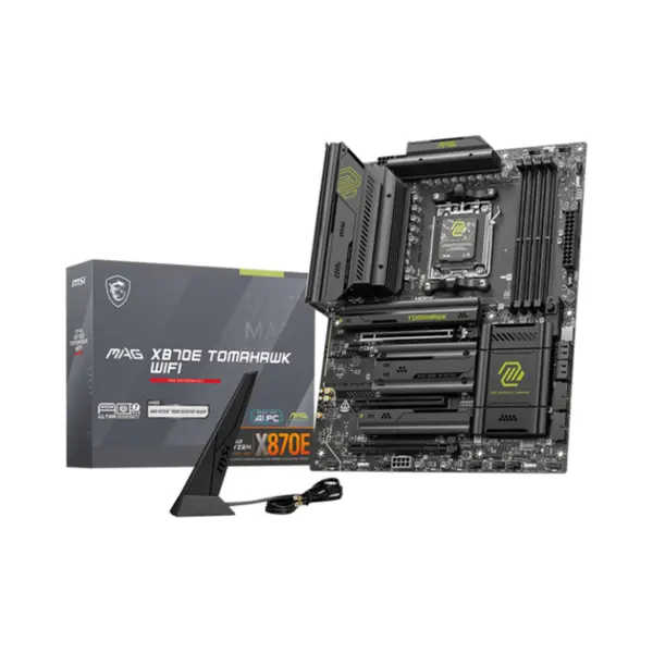 Msi Mag X870E Tomahawk Wifi moederbord Amd X870E Socket AM5 Atx thumbnail