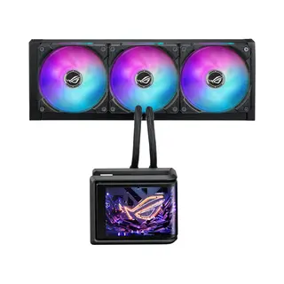 Asus Rog Ryuo Iv Slc 360 Argb Processor Alles-in-één vloeistofkoeler 12 cm Zwart