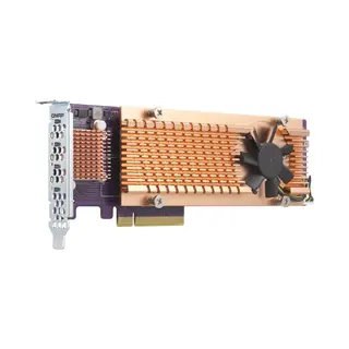 Qnap QM2-4P-384 interface cards/adapter Internal PCIe