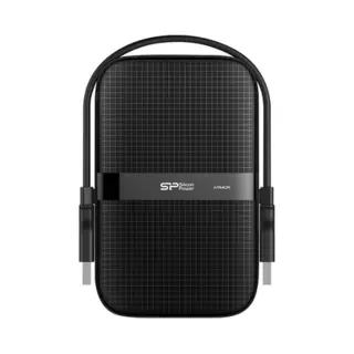 Silicon Power Armor A60 externe harde schijf 5 Tb 2.5" Usb Type-A 3.2 Gen 1 (3.1 Gen 1) Zwart