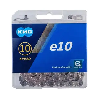 Kmc 10-speed E-bike Ketting - Zilver - 122 Schakels - Hoge Duurzaamheid - Niet Richtinggebonden