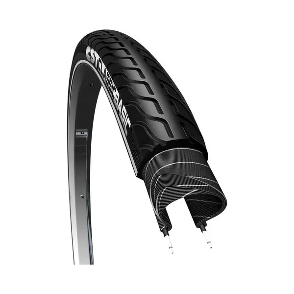 Cst Buitenband Classic Basic 24 X 1 3/8 (37-540) Zwart thumbnail