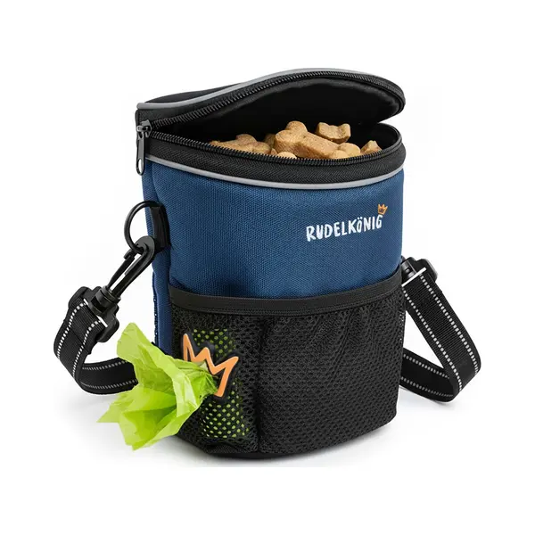 Rudelkönig Beloningstasje Voor Honden – Praktisch Snack Tasje Met Poepzakjes Houder thumbnail