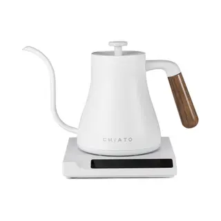 CHiATO FlowPLAY Gooseneck Electric Kettle, 0.6 L - White