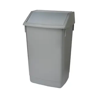 Addis Prullenbak 'Sem' - 60 Liter - Afvalbak - Afvalemmer - Metallic