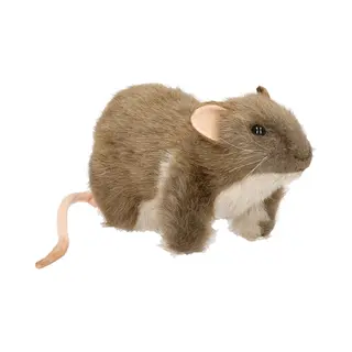 Rat Plush Soft Toy By Hansa 7236 19cm