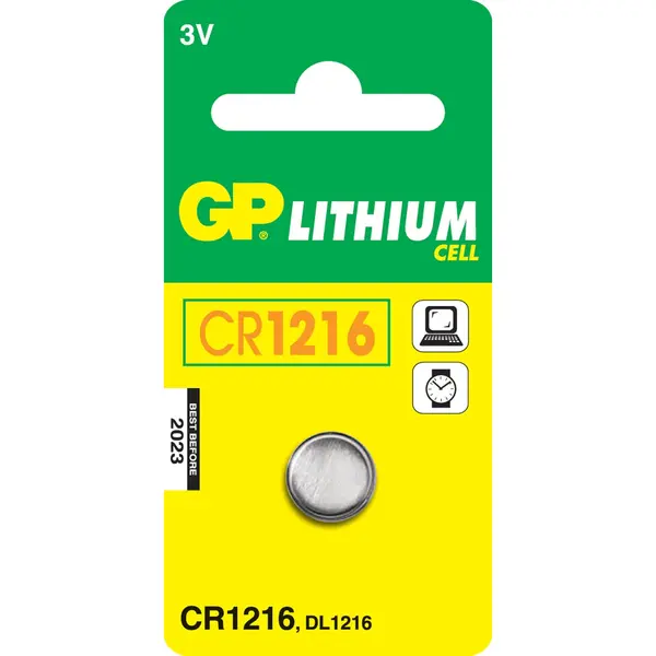 Gp Batteries CR1216 Single-use battery Lithium thumbnail