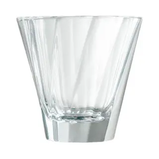 Twisted Cappuccino Glass Loveramics Urban Glass (Clear), 180 Ml