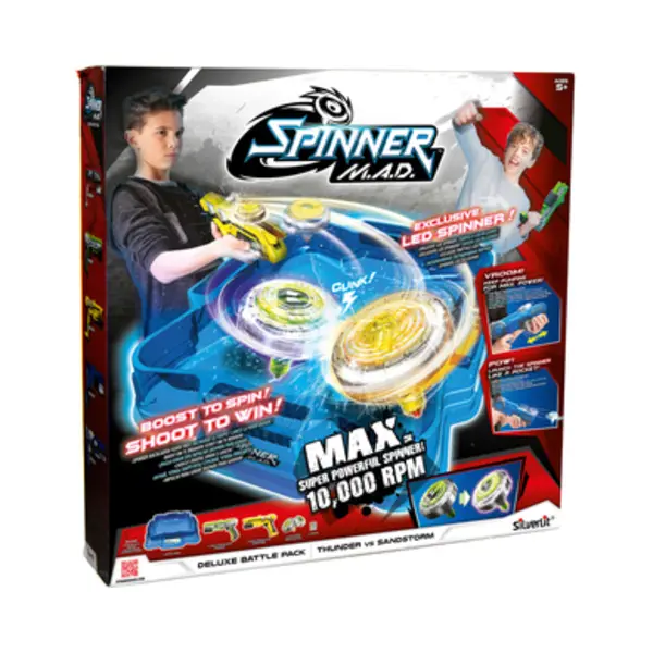 Silverlit Spinner M.A.D. Deluxe Battle Pack Handspinner thumbnail