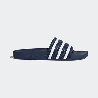 Adidas adilette Slides Unisex Blau, Weiß