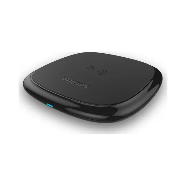 Philips - Draadloze Qi Oplader - DLP9210/03 - Telefoon Oplader - Anti-Slip Laag - Hoog Draadloos Bereik thumbnail