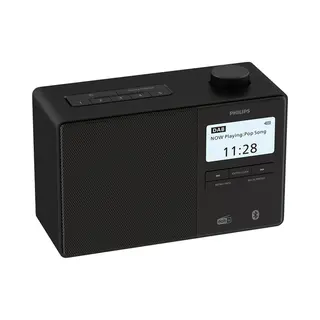 Philips TAR5600/00 Radio Uhr Digital Schwarz