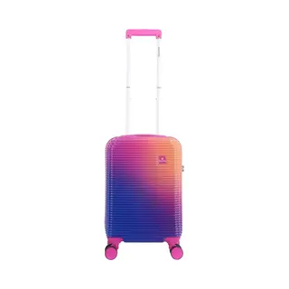 Saxoline - Twist | Harde Koffer / Trolley / Reiskoffer - S - Fuchsia - Fuchsia / Small