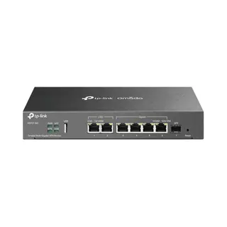 Tp-Link Omada ER707-M2 bedrade router 2.5 Gigabit Ethernet, Fast Ethernet, Gigabit Ethernet Zwart