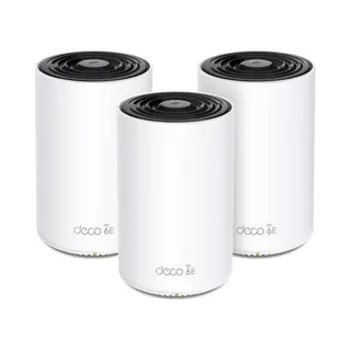 Tp-Link Deco XE75 Pro (3-pack) Tri-Band (2,4 GHz/5 GHz/6 GHz) Wi-Fi 6E (802.11ax) Weiß Intern