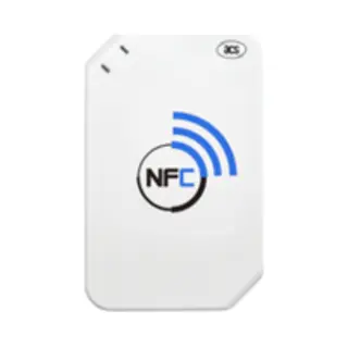 Acs ACR1255U-J1 smart card reader Batterij/Accu Usb 1.1 Wit