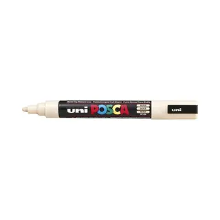 Uni-Ball Posca uni Pc-5M markeerstift 1 stuk(s) Kogelpunt Beige
