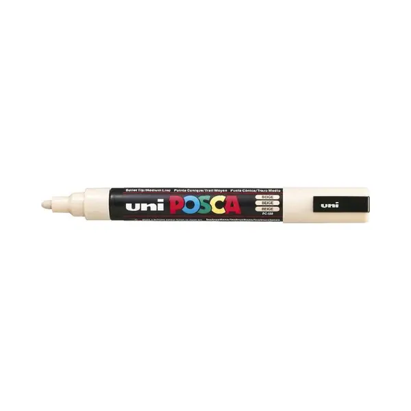Uni-Ball Posca uni Pc-5M Marker 1 Stück(e) Rundspitze Beige thumbnail