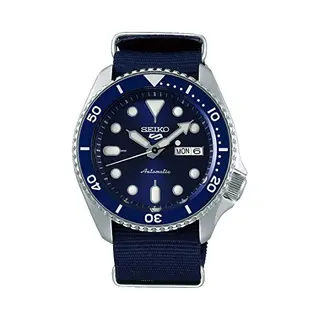Seiko 87853021 Men's Analogue Automatic Watch, Straps, Black, One Size, Straps, Black, Taille Unique, Straps
