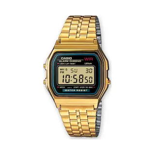 Casio A159WGEA-1EF horloge Goud, Zilver