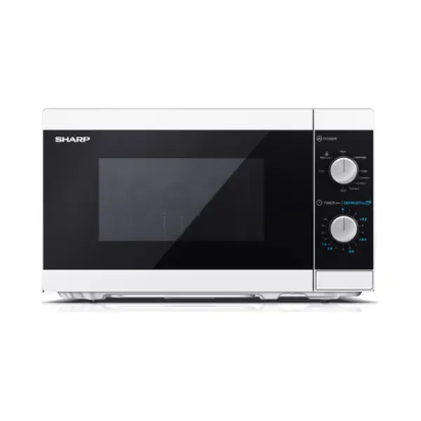 Sharp Yc-MG01E-W magnetron Zwart, Wit Grill-magnetron Aanrecht 20 l 800 W thumbnail