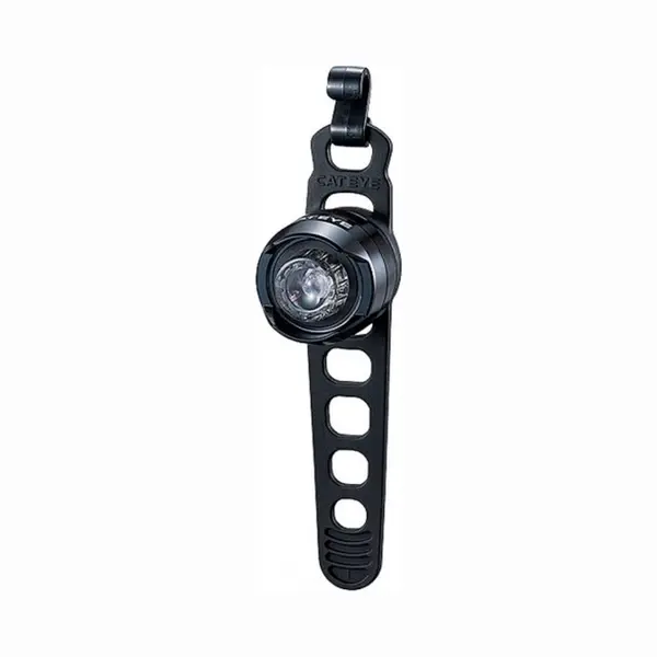 CatEye Orb Koplamp Fiets – Fietsverlichting Led – Brandduur 50 Tot 100 Uur – Batterij – Drie Lichtmodi -Zilver thumbnail