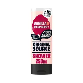 1 Original Source Creamy Vanilla & Raspberry Shower Gel 250ml