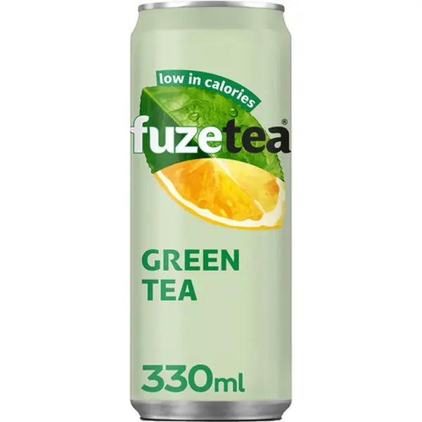 Frisdrank Fuze Tea Green Blik 330 Ml | 24 Stuks thumbnail