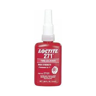 Loctite 271 Schroefdraadborgmiddel, Hoge Sterkte, (rood) 24 Ml