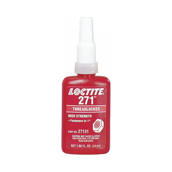 Loctite 271 Schroefdraadborgmiddel, Hoge Sterkte, (rood) 24 Ml thumbnail