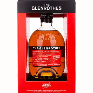 The Glenrothes Speyside | Single Malt Scotch Whisky | Maker´s Cut | Mit Geschenkverpackung | Langanhaltend Fruchtig | 48, 8% Vol | 700ml