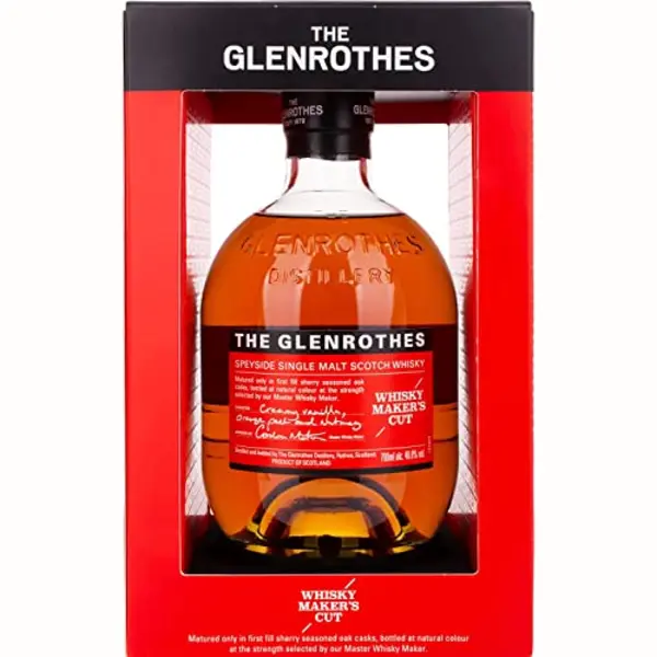 The Glenrothes Speyside | Single Malt Scotch Whisky | Maker´s Cut | Mit Geschenkverpackung | Langanhaltend Fruchtig | 48, 8% Vol | 700ml thumbnail