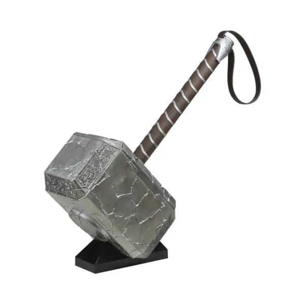 Hasbro Marvel Thor Mjolnir Premium Electronic Roleplay Hammer with lights and sound Fx thumbnail