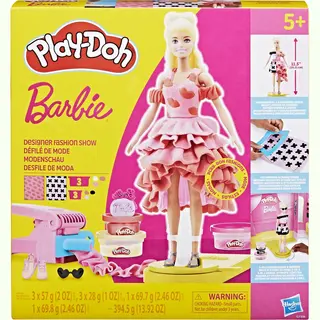Play-Doh Barbie Designer Modeshow Speelset - Boetseerklei