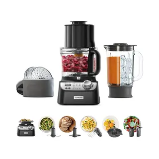 Kenwood FDM72.990BK keukenmachine 1000 W 3 l Zwart Ingebouwde weegschalen
