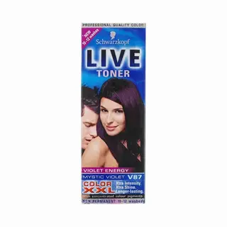 Schwarzkopf Live Toner Xxl Mystic Violet V87 - 50 Ml