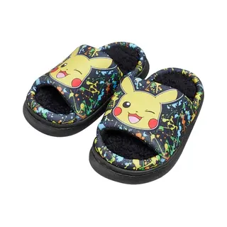 Pokémon Kids Boys Girls Pokemon Milo Mule Slippers Officially Licensed Pikachu - Pokemon 28435 Mule Slipper 3 Uk