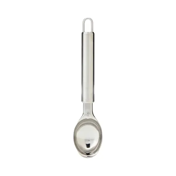 Chef Aid Stainless Steel Ice Cream Scoop, High Grade Stainless Steel Scoop, Perfect For Frozen Gelato, Sorbet And Cookie Dough, Fitted With Easy Store thumbnail