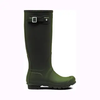 Hunter - Regenlaarzen Voor Dames - Original - Hoog - Olijfgroen - Maat 42EU