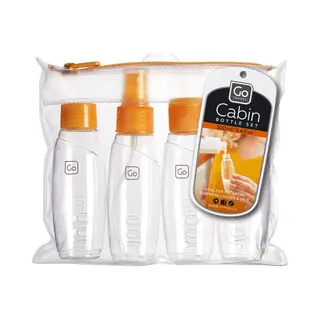 Go Travel 658 travel bottle/container 100 ml Polyester, Polyethylene terephthalate (Pet), Polypropylene (Pp), Polyvinyl chloride (Pvc)