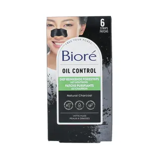 Bioré Houtskool Diep Reinigende Porie Strips 6 Stuks