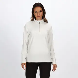 Regatta Sweethart' Lightweight Half Zip Fleece In Ecru