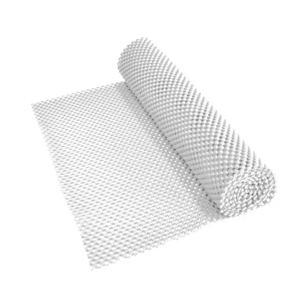 Aidapt Non Waterproof Slip White Easy To Cut 150x30 Cm Fabric Mat Ideal For Use Lining Draws, Shelves , And Work Tops thumbnail