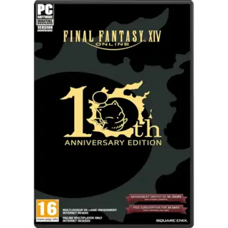 Square Enix Final Fantasy Xiv 10TH Anniversary Online Pc