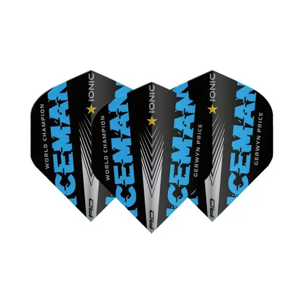 Red Dragon Gerwyn Price WC2021 Blue Edition - Dart Flights thumbnail