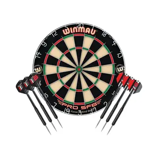 Abc Darts Winmau - Pro Sfb Dartbord Met 2 Sets Dartpijlen