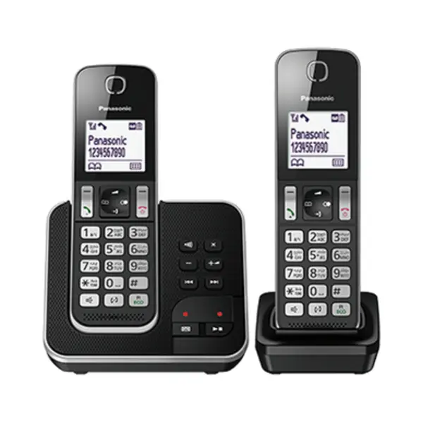 Panasonic Kx-TGD322 Dect-telefoon Nummerherkenning Zwart thumbnail