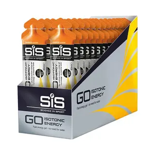 Science In Sport - SiS Go Isotonic Energygel - Energie Gel - Isotone Sportgel - Orange Smaak - 30 X 60ml